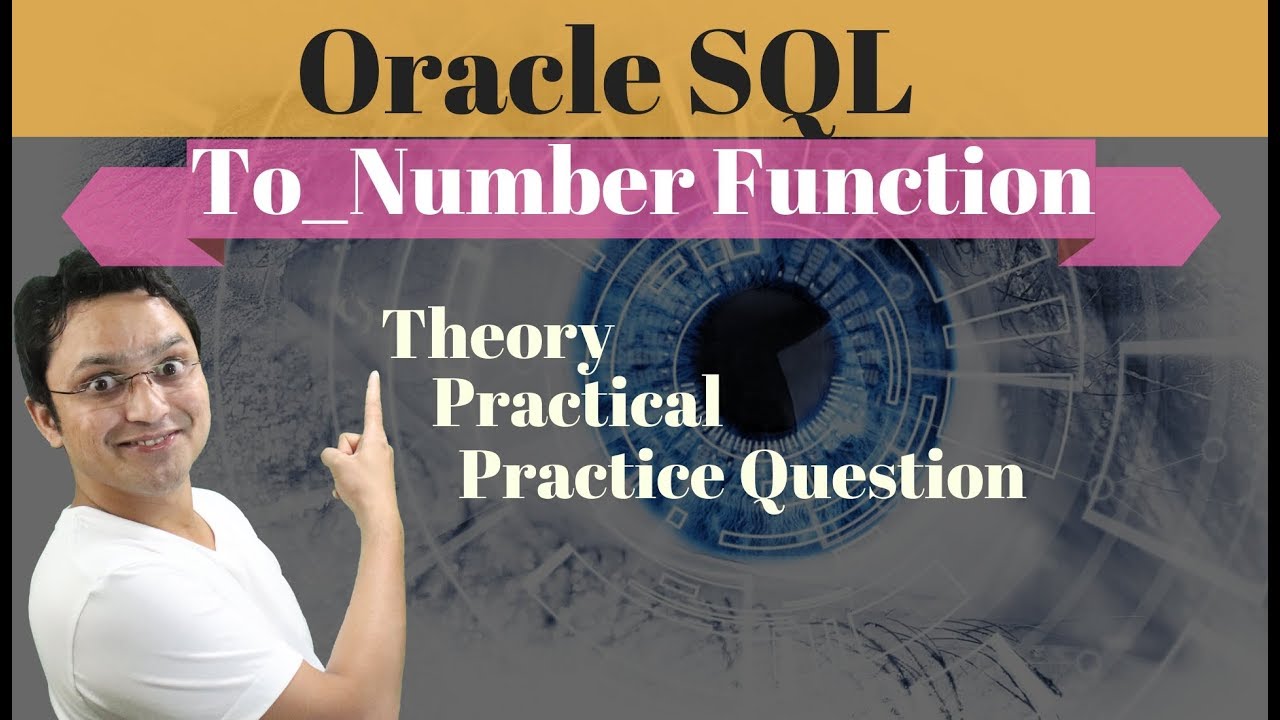 Tutorial#45 TO_NUMBER function | Convert varchar value into number format