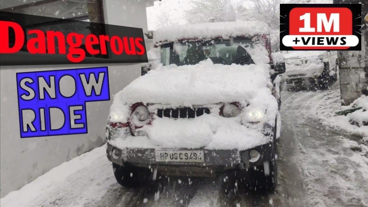 DriveSliding cars in Manali | Snowfall ma Itne sare accidents