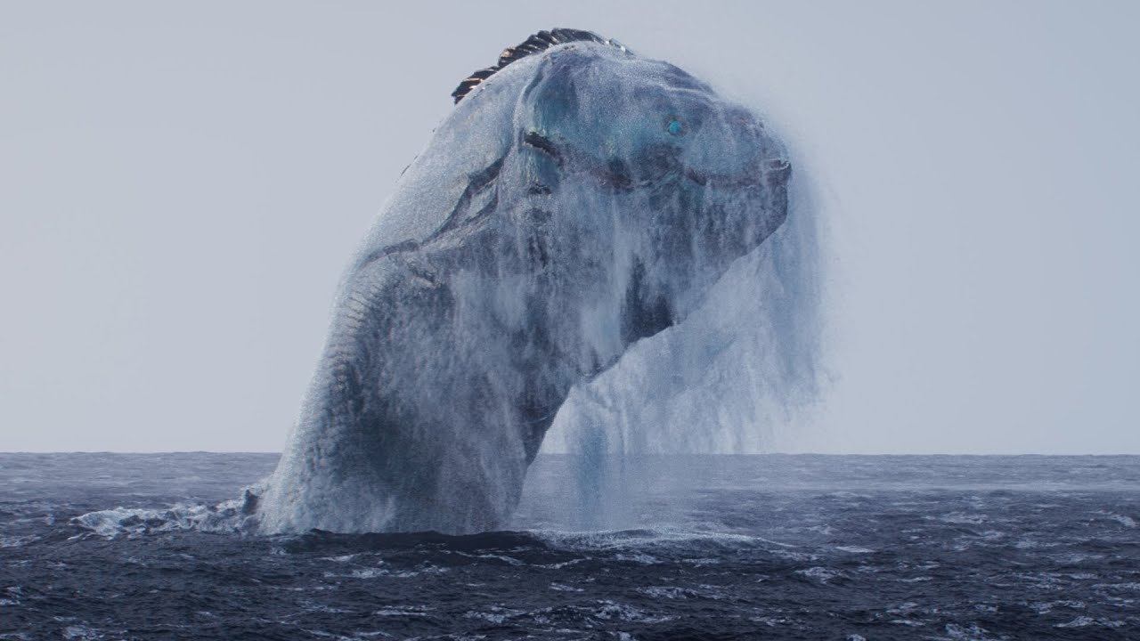 Sea Monster Breach | Houdini FLIP Fluid Simulation