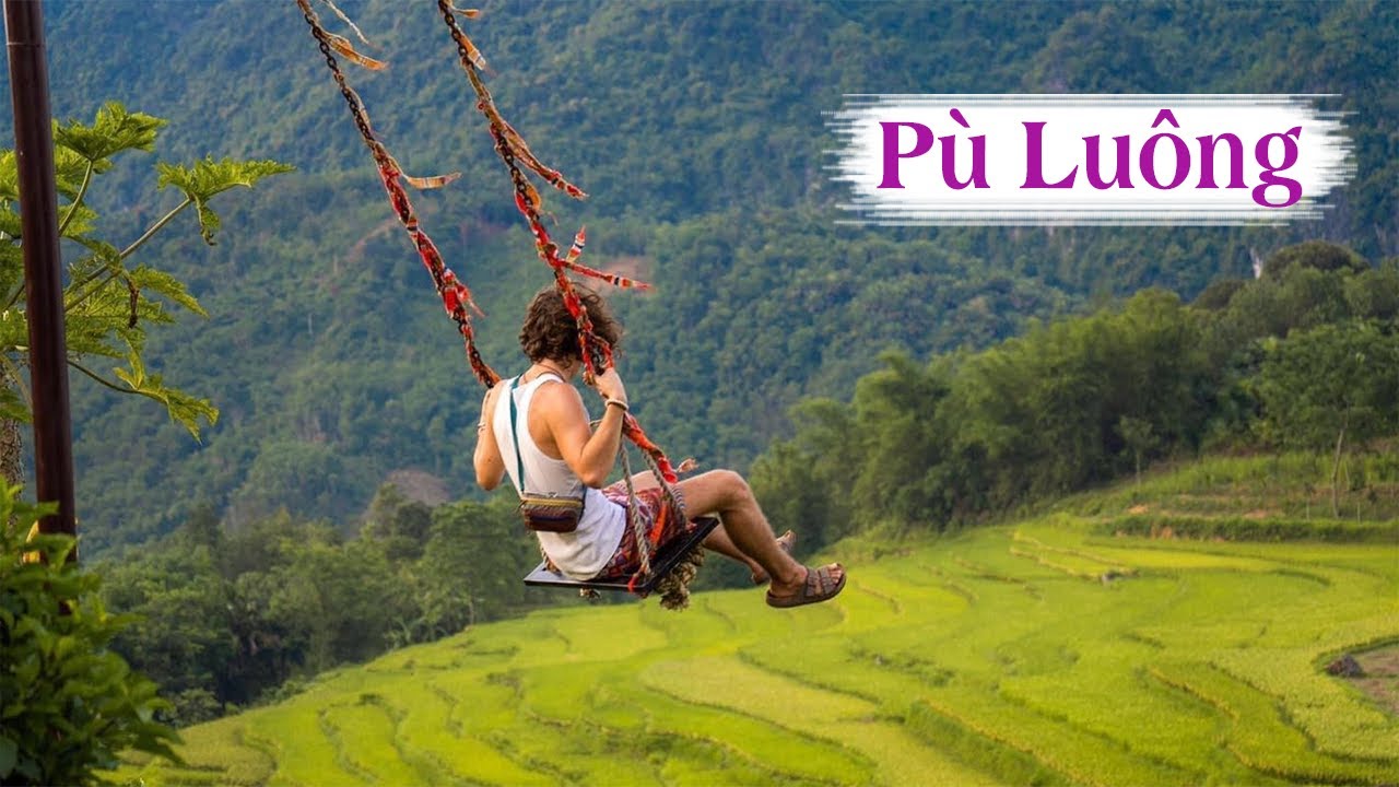 [Flycam] Pu Luong Nature Reserve in the ripe rice season. lVietmountain Travel