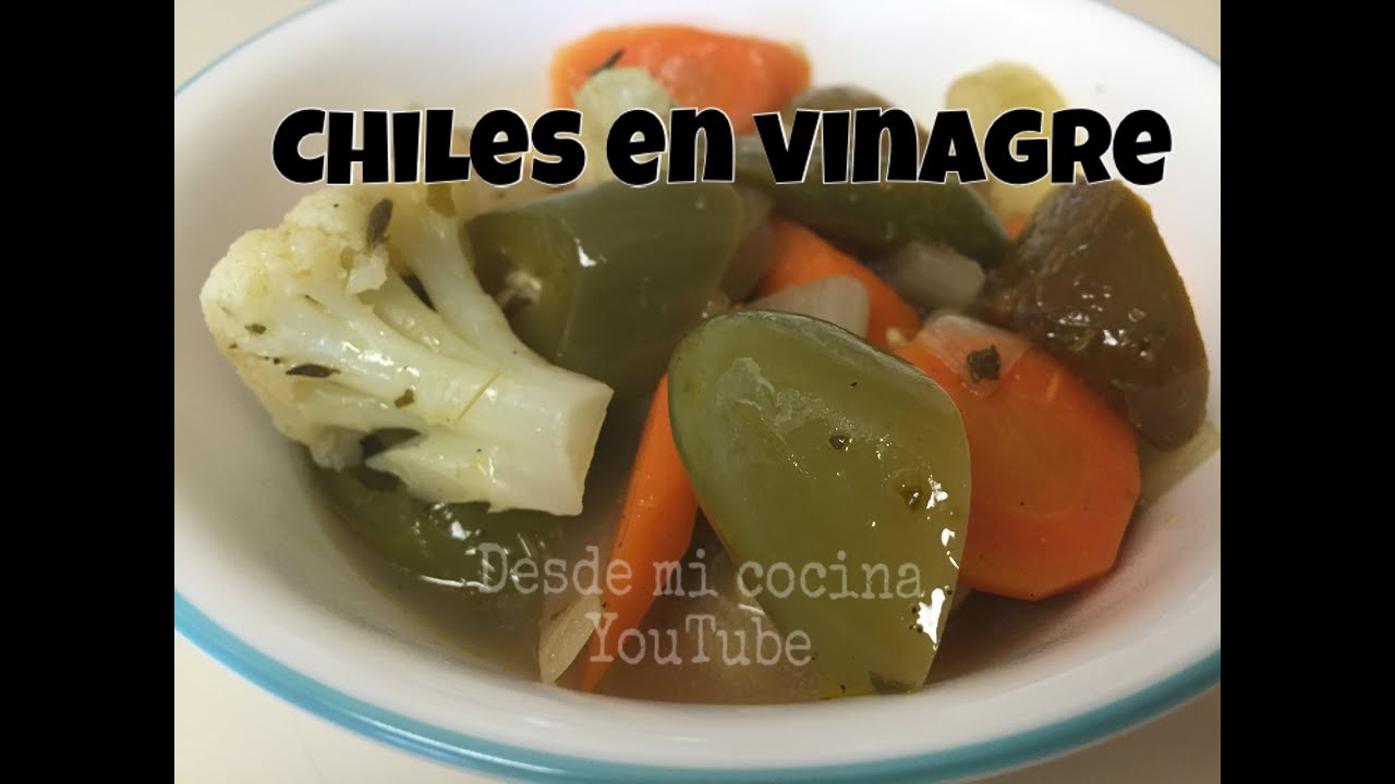 Chiles en Vinagre/Jalapenos en Escabeche/Pickled Jalapeno Pepper