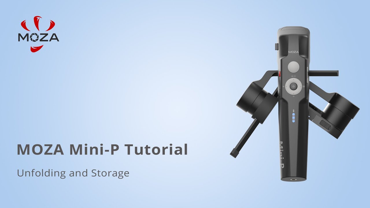 MOZA Mini-P Unfolding and Storage Tutorial - 1