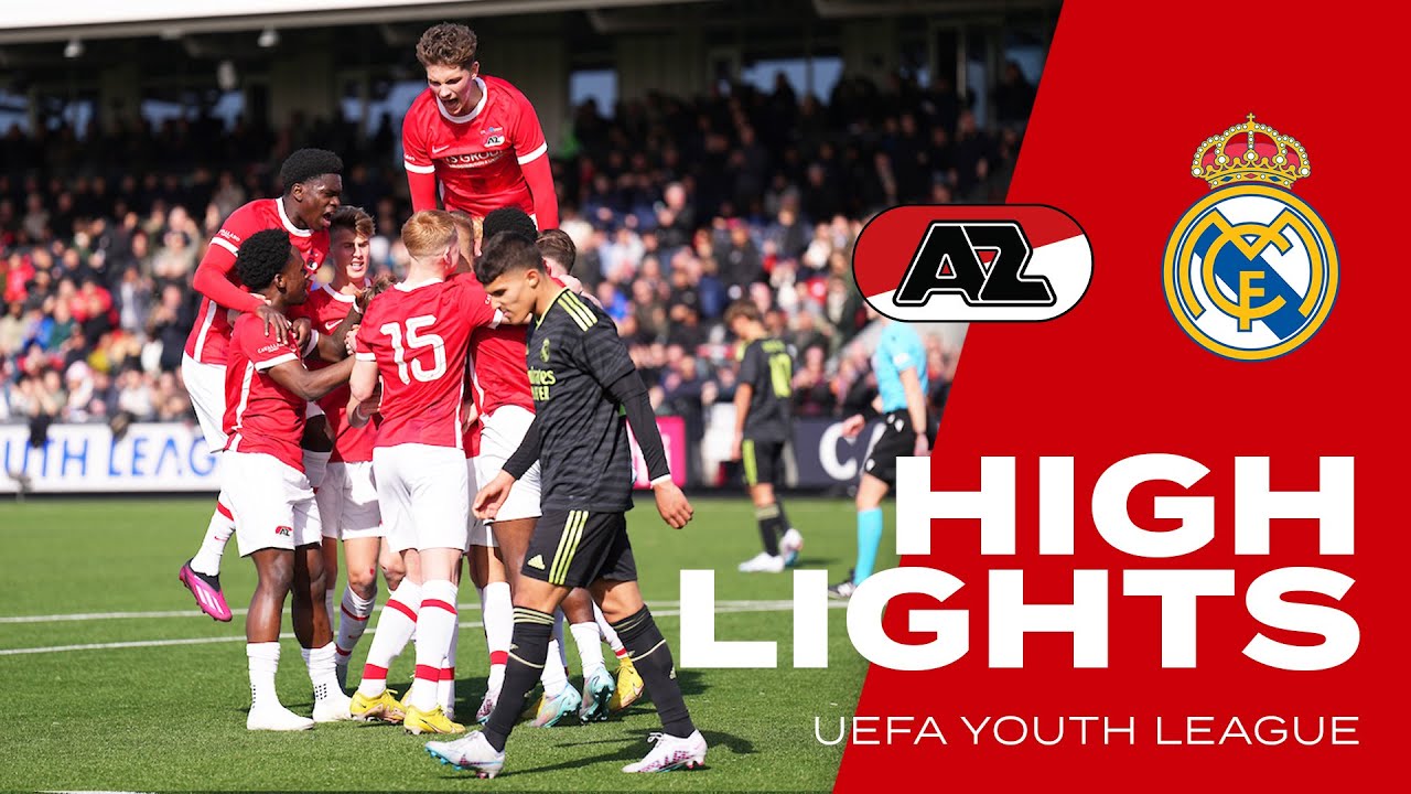 🔥 𝗧𝗵𝗲 𝗴𝗶𝗮𝗻𝘁𝘀𝗹𝗮𝘆𝗲𝗿𝘀 𝘀𝘁𝗿𝗶𝗸𝗲 𝗮𝗴𝗮𝗶𝗻! | Highlights AZ - Real Madrid | UEFA Youth League