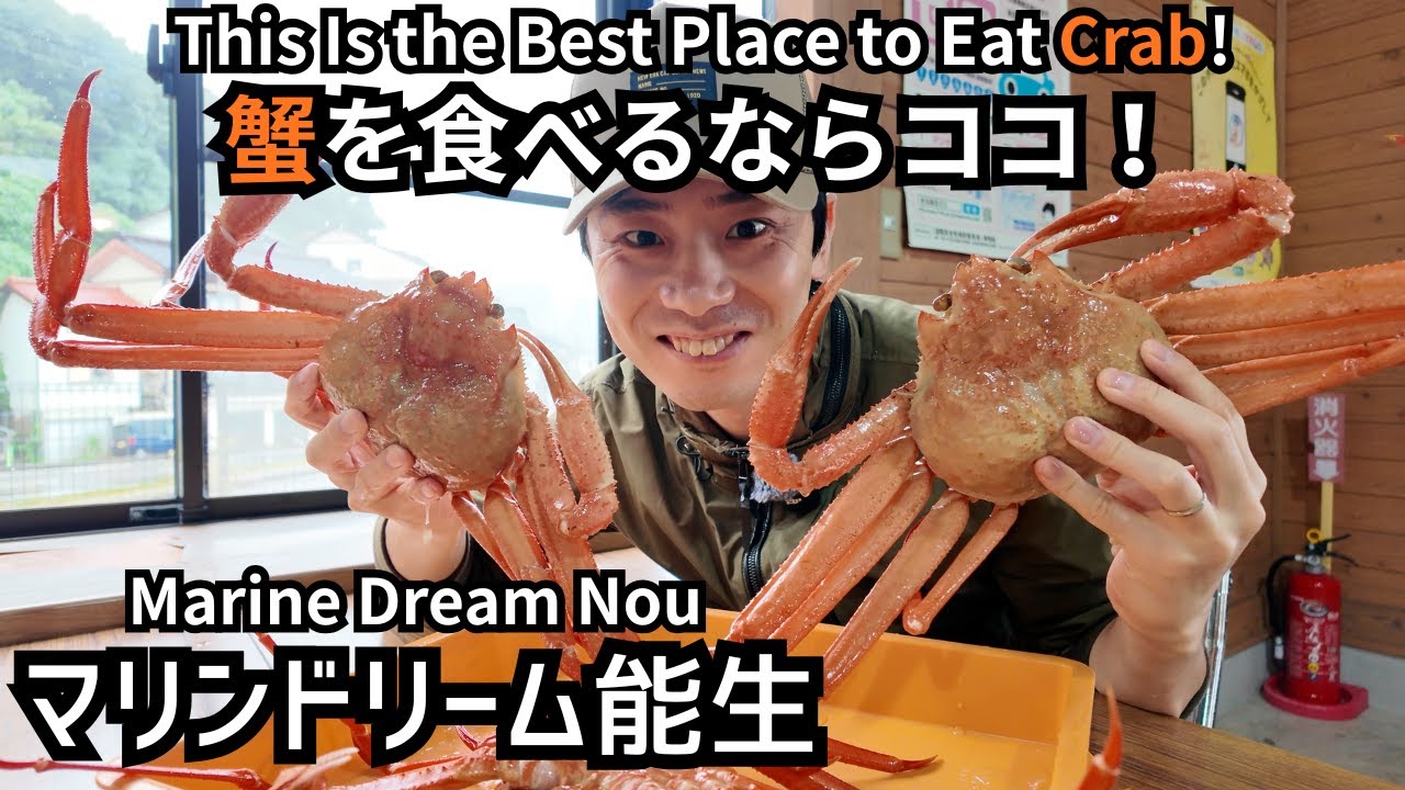 道の駅マリンドーム能生でベニズワイガニ爆食！カニ天国に溺れてきました Crab Feast at Marine Dome Nou: Savoring Niigata’s Red Snow Crab