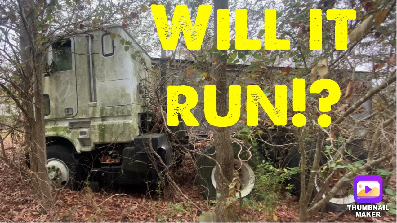 Ford CL 9000 Cab Over on VACATION for years! Will it run?