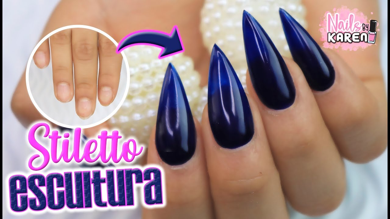 UÑAS ESCULTURALES STILETTO | Clienta