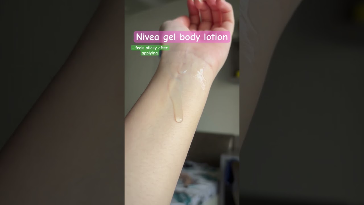 Nivea gel body lotion #nivea #gellotion #bodygel #review