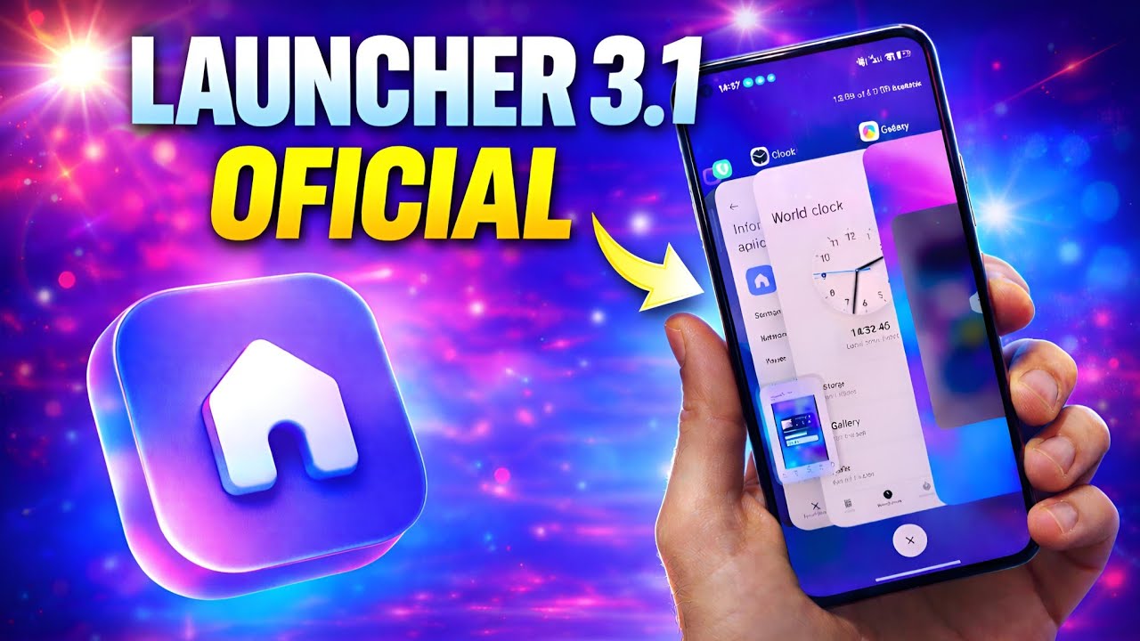 ​FINALMENTE! 🔥 HyperOS Launcher 3.1 OFICIAL: Com TODOS OS RECURSOS NO TALO! 