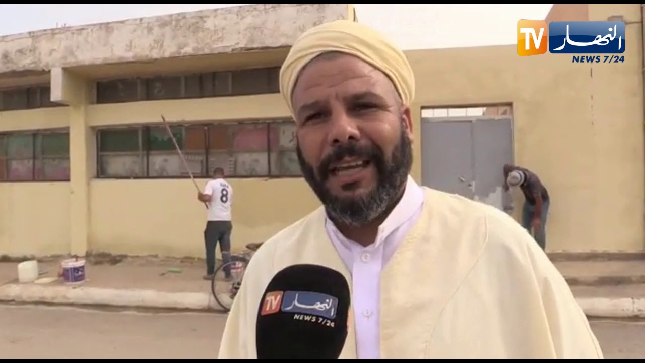 غليزان.. هكذا بادر شباب بلدية واد الجمعة في تزيين وتنظيف المدارس الإبتدائية بالبلدية