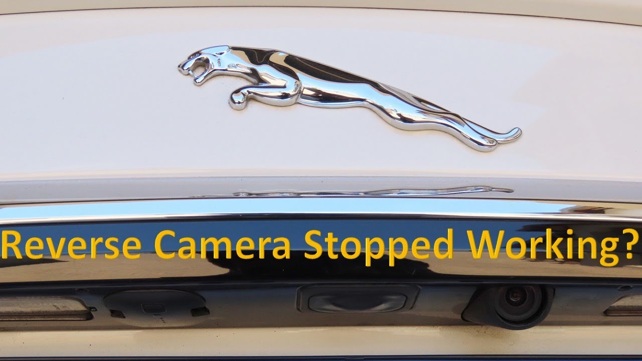 How to fix Jaguar reverse camera blue screen
