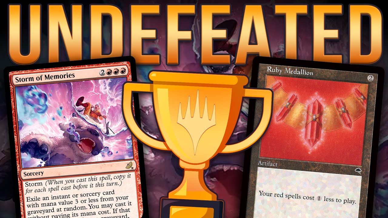 🏆UNDEFEATED🏆 Storm of Memories IS BROKEN (I was wrong) in Legacy Ruby Storm &mdash; $500! No Reserved List