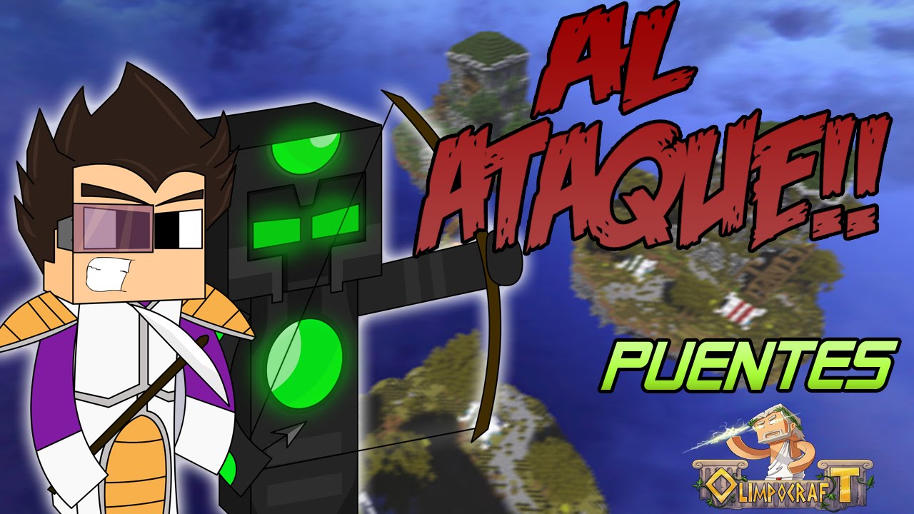 AL ATAQUE!! - PUENTES C/ VEGETTA - MINECRAFT