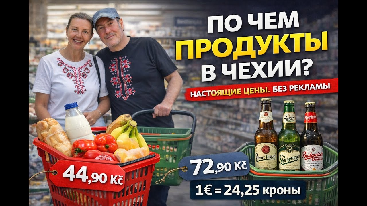 Продукты в Чехии: я не ожидал таких цен… Сколько стоит еда в Чехии сегодня?