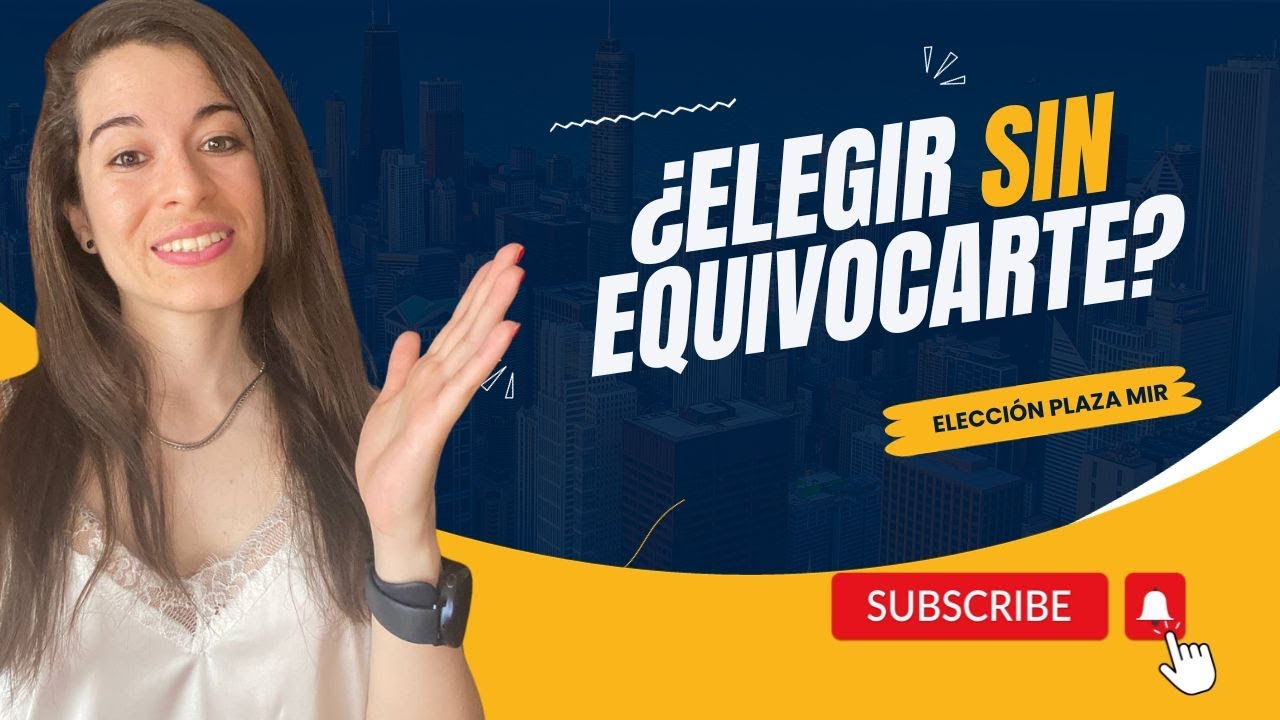 ✅ CLAVES para ELEGIR PLAZA MIR 🌟 Como escoger ESPECIALIDAD MEDICA sin equivocarte ✌ 🌟  ✅  CONSEJOS