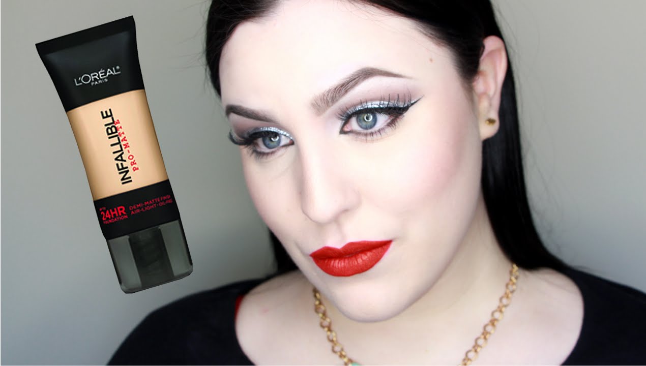 Обзор тонального крема L'OREAL INFALLIBLE PRO MATTE 24 HOUR WEAR
