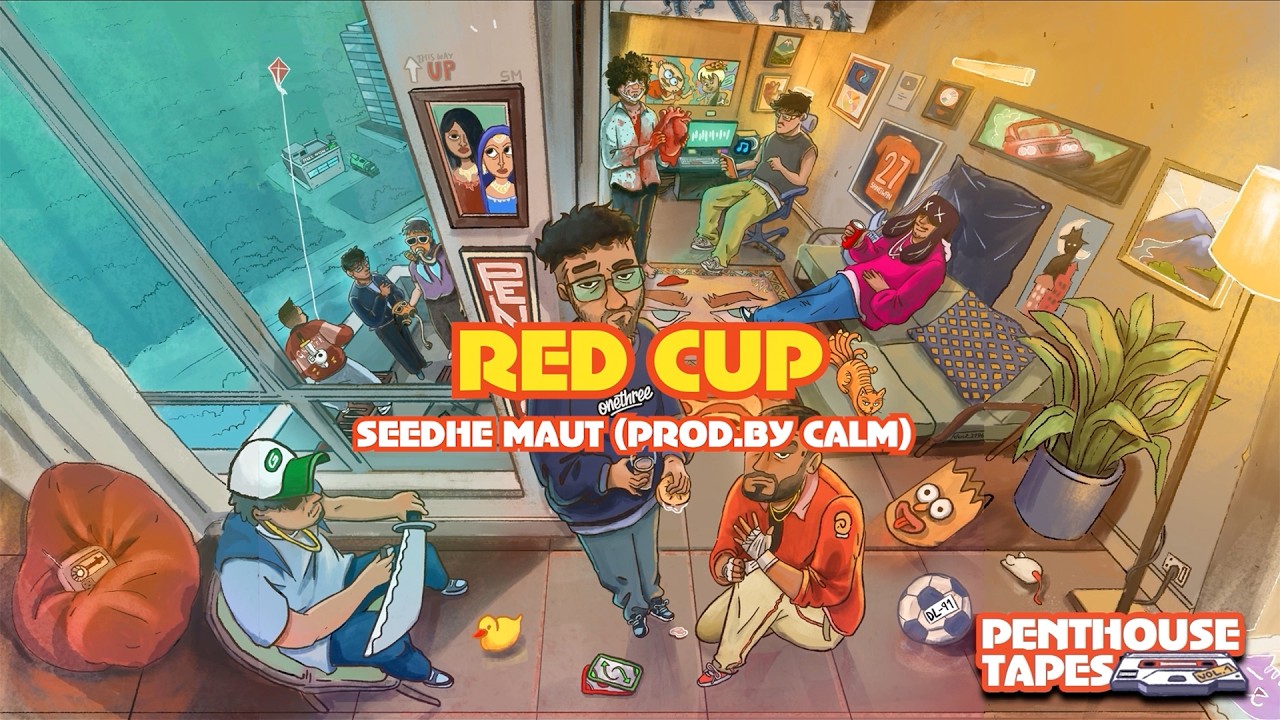 'RED CUP' | PENTHOUSE TAPES VOL. 1 | SEEDHE MAUT (Prod. CALM) - LYRIC VIDEO