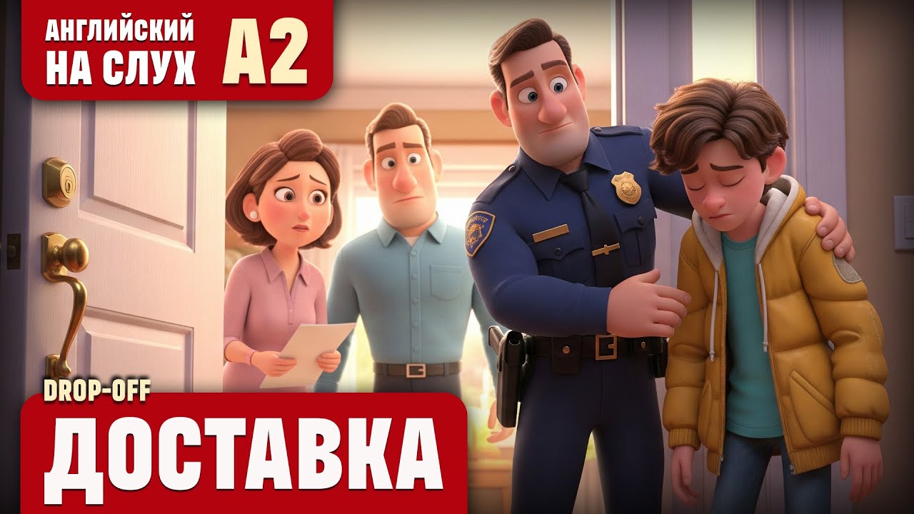 Доставка. Весёлый рассказ (уровень А2). Английский на слух.