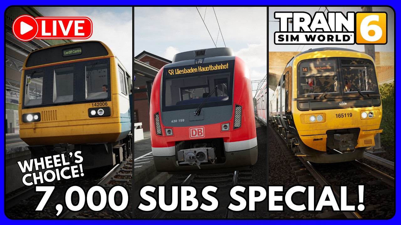 LIVE 🔴| 7,000 SUBSCRIBERS SPECIAL! | TSW6 Wheel's Choice!