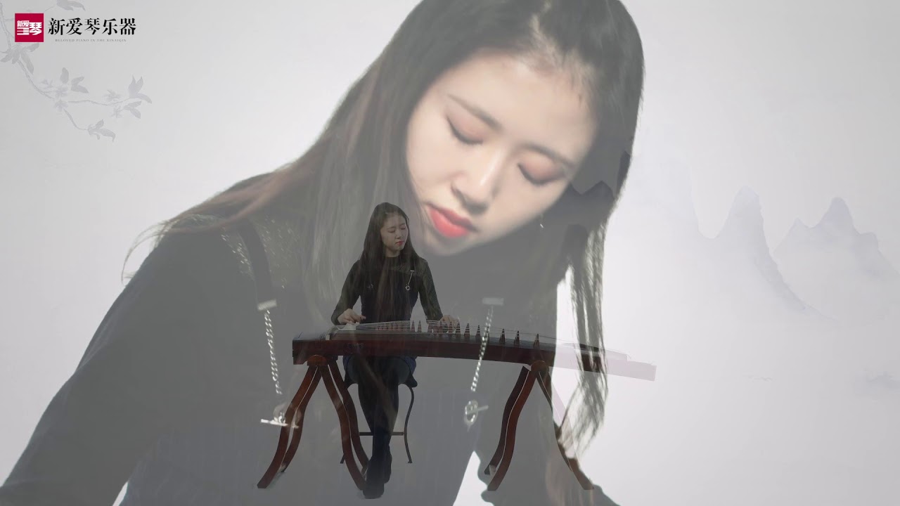 【古风音乐】《琵琶行》古筝音乐搭配甜美的脸蛋，循环看一天Chinese musical instruments guzheng