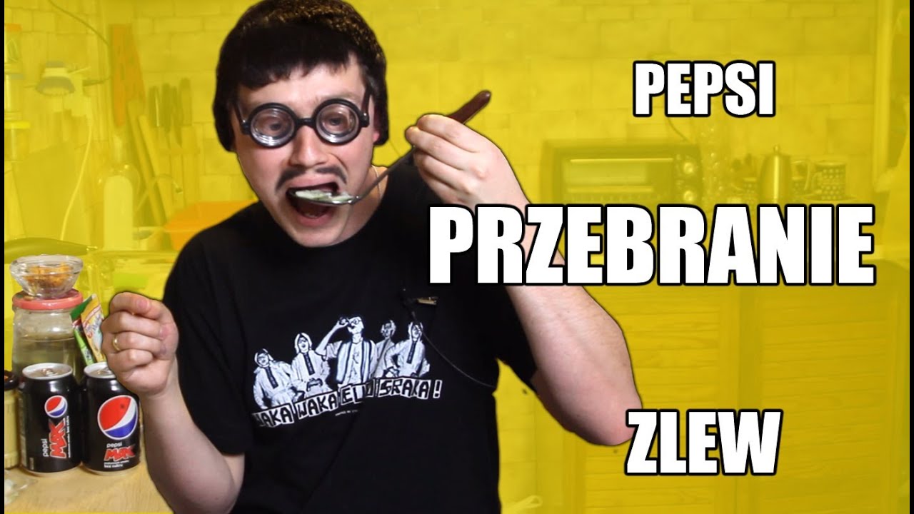 Przebranie, Pepsi, zlew - CYBER INFO # 12