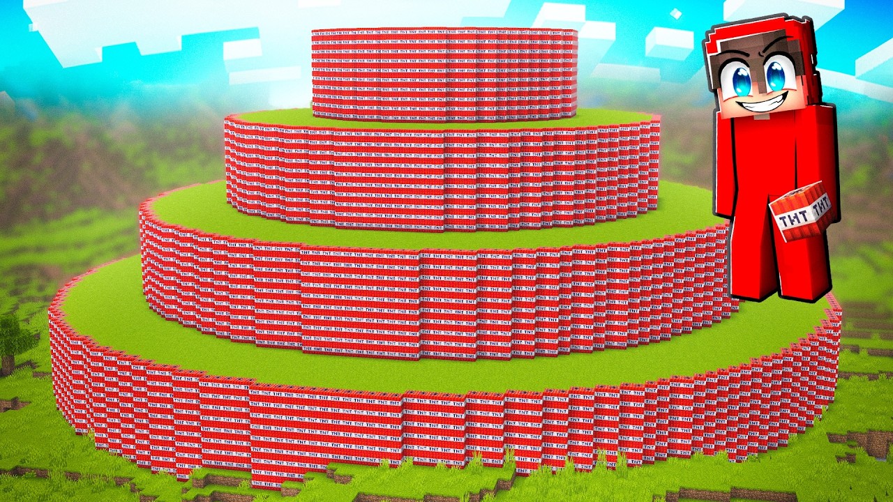 Самый мощный взрыв тротила в Minecraft&hellip;
