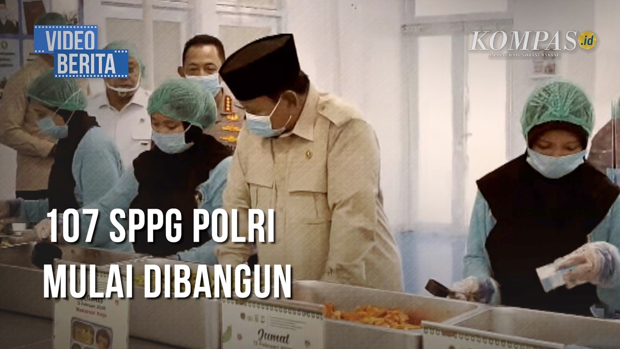 Presiden Prabowo Resmikan Pembangunan 107 SPPG Polri