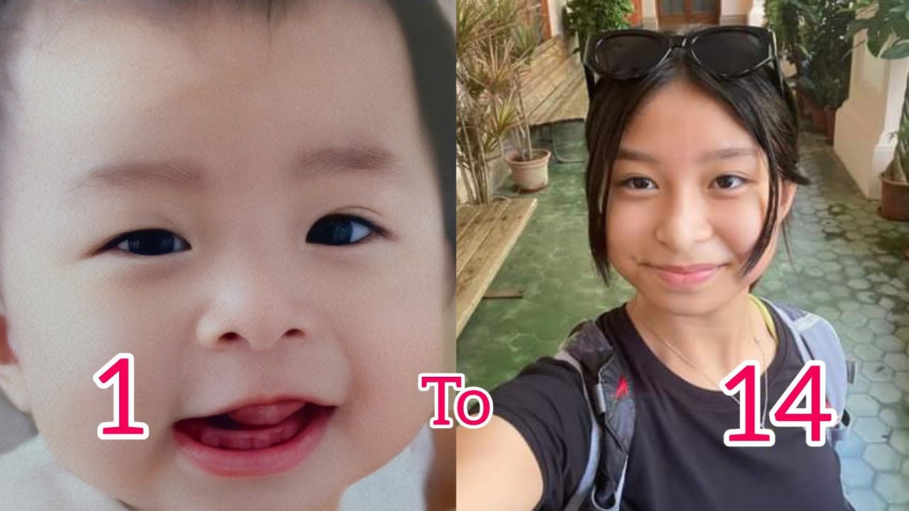 Celine Tam Transformation From 1 To 14 Years Old
