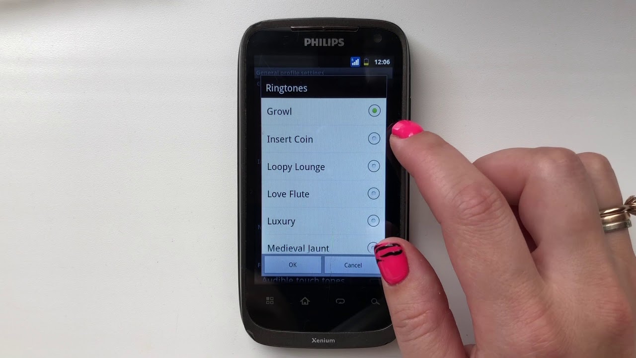 Philips Xenium(Original ringtones)