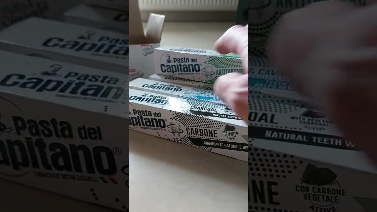 Распаковка посылки с пастой del Capitano. Обьем-75мл