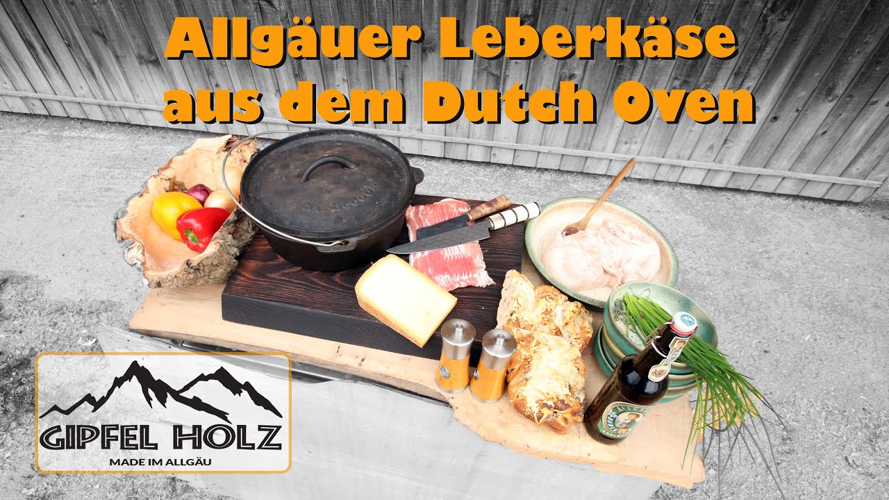 Leberkäse aus'm Dutch Oven - Was für ein geiles Rezept