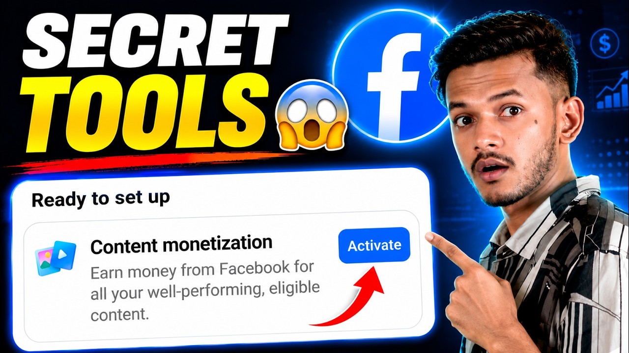 Facebook Content Monetization Tools 2026 | Ye Secret Koi Nahi Batayega 😱