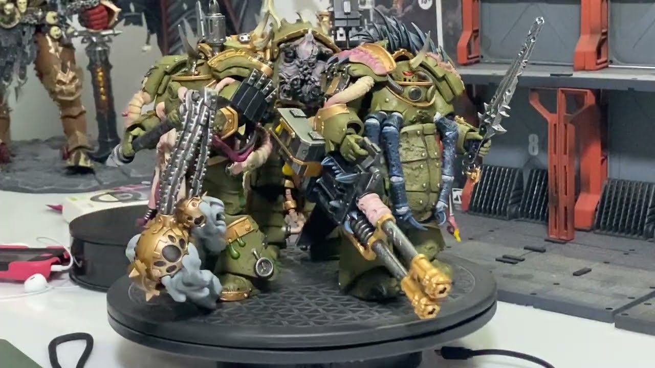 Death Guard Blight terminator 1,2and 3 #joytoy #warhammer40k #unboxing 