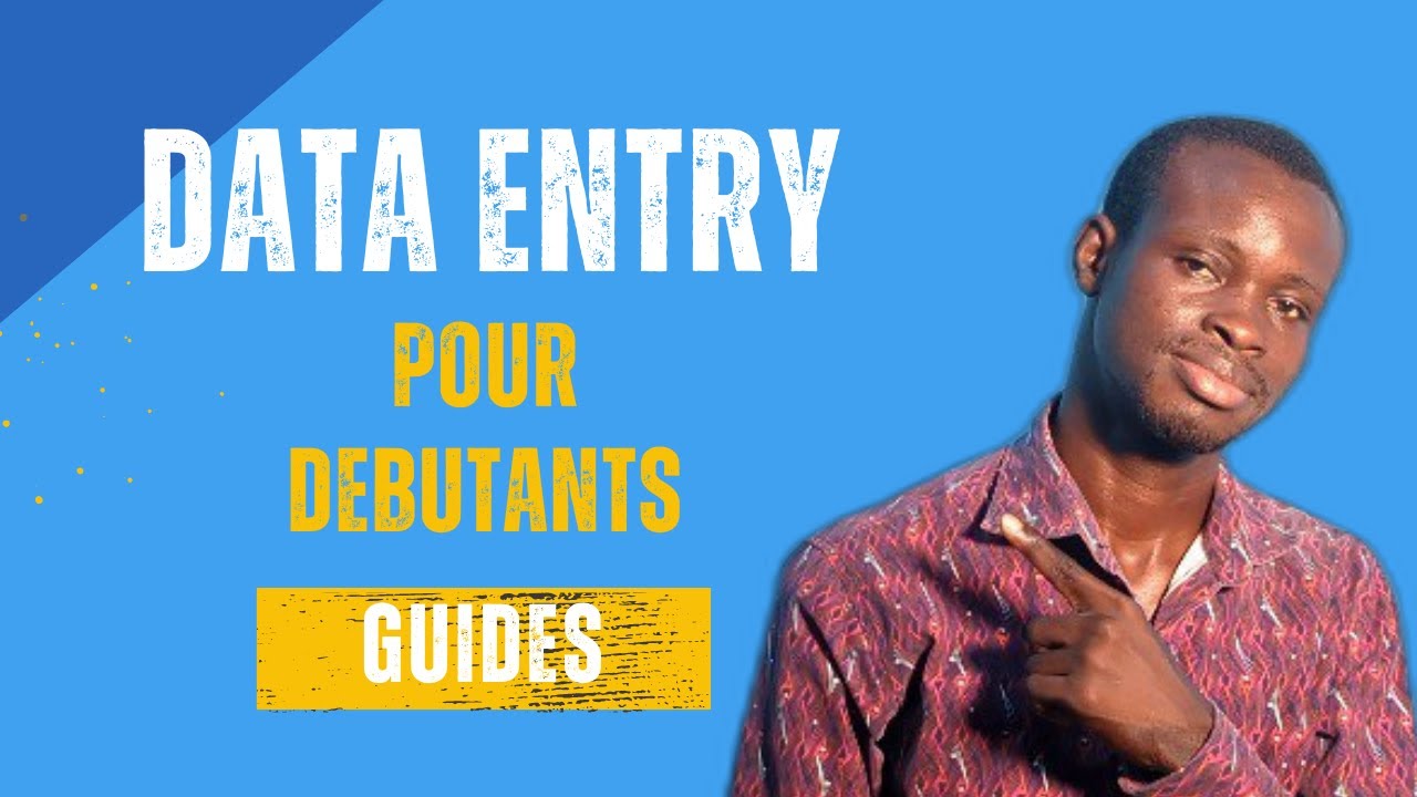 La saisie de donnée | Data entry| Se lancer en Freelance sans expérience
