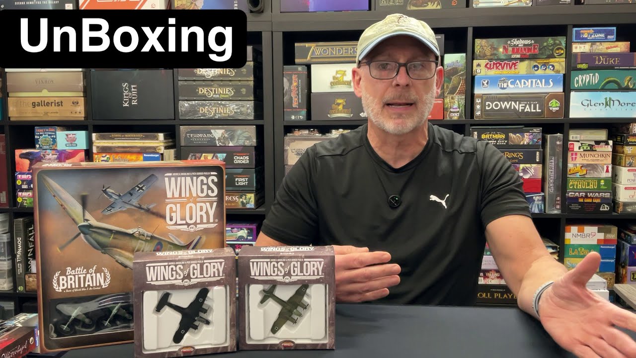 TDG: Распаковка набора Wings of Glory: WW2 Battle of Britain с Рэем.