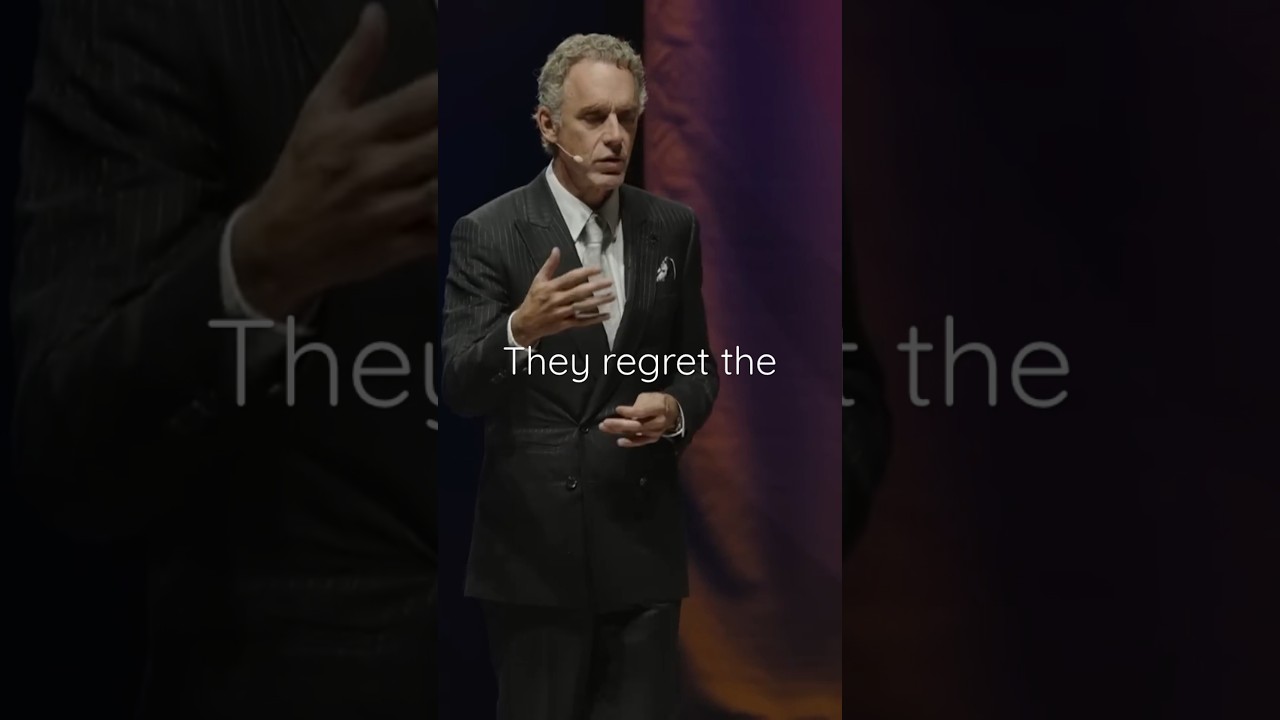 DON&rsquo;T REGRET THE MISSED OPPORTUNITIES- Jordan Peterson #sucess #jordanpeterson