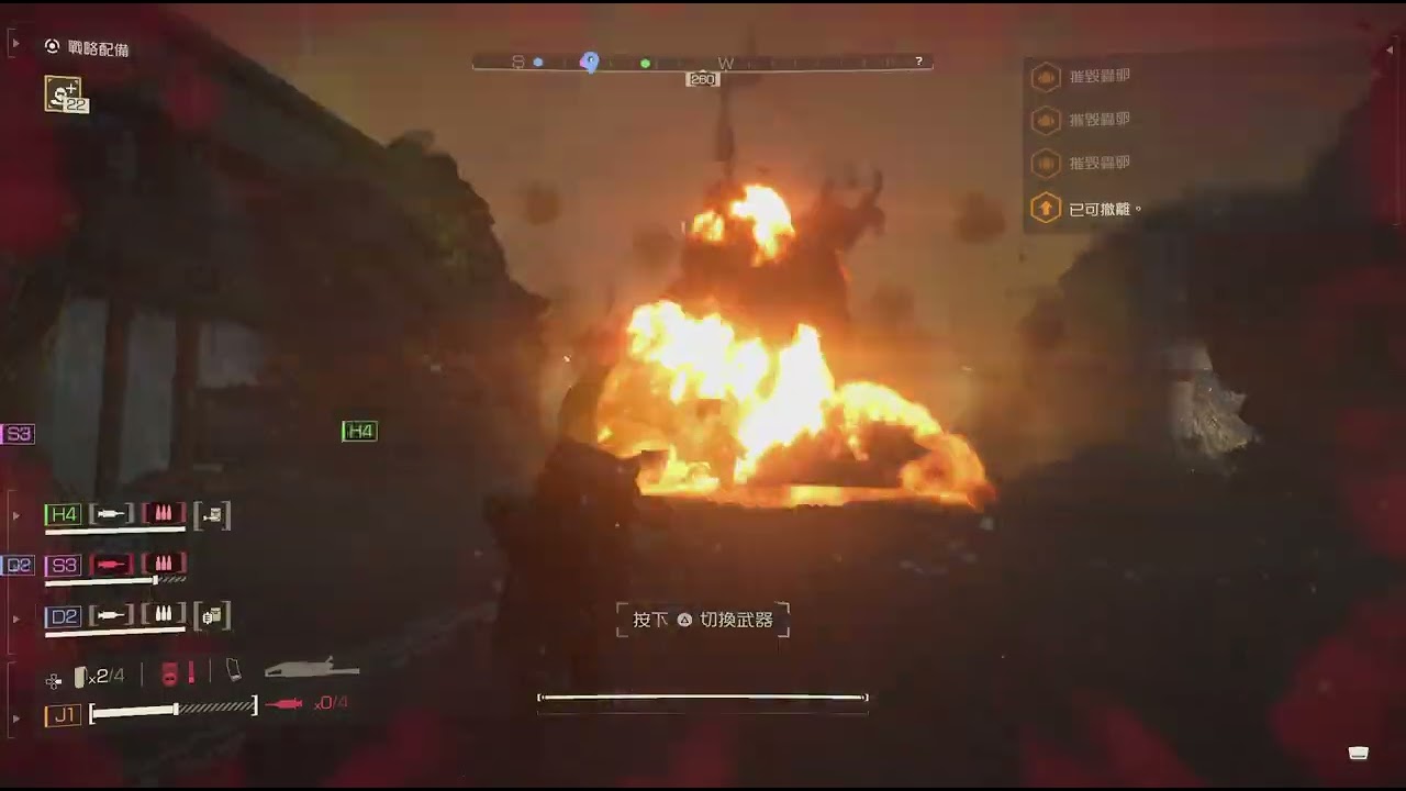 絕地戰兵2 蟲族10級野團　GL-28榴彈發射器很過癮