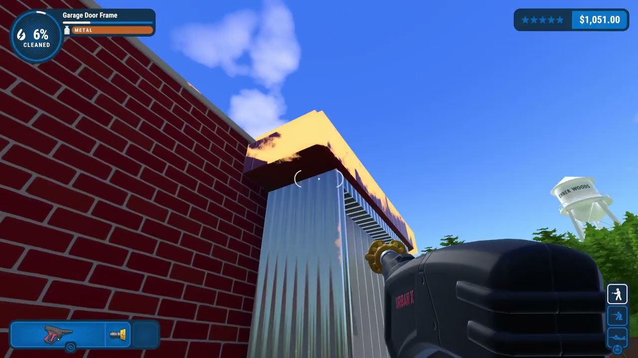 Intense ASMR water sounds. No Talking. Let&rsquo;s play power wash simulator part 1