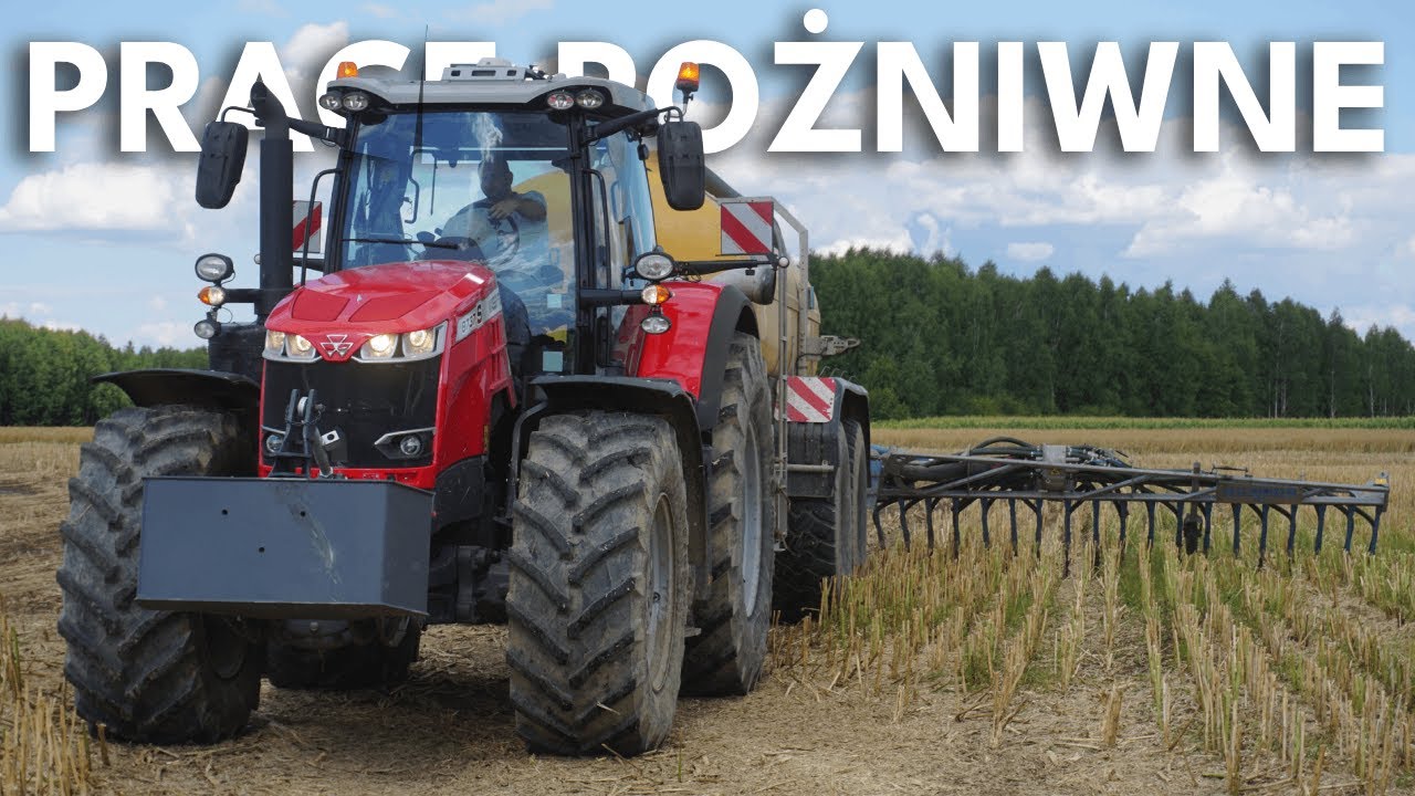 🔥PRACE POŻNIWNE🔥 Rozlewanie gnojowicy, talerzowanie oraz siew rzepaku 2023 | Agro Garwolin