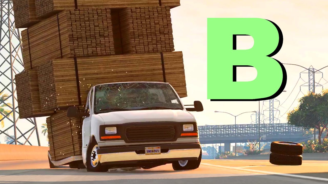 ALPHABET with BeamNG