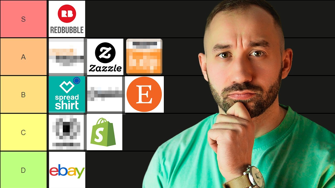 17 Print on Demand Websites RANKED by Successful Seller
