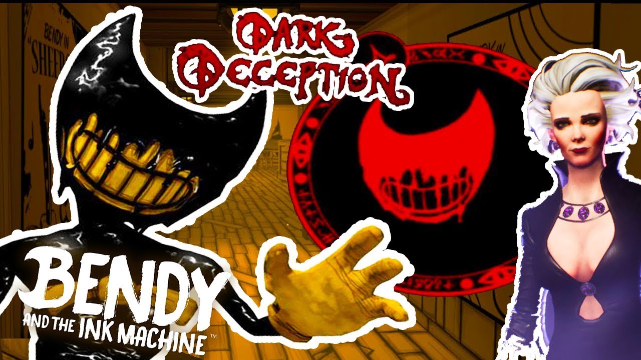 БЕНДИ ПОПАЛ В DARK DECEPTION ! - Bendy And The Lost In Darkness - #1