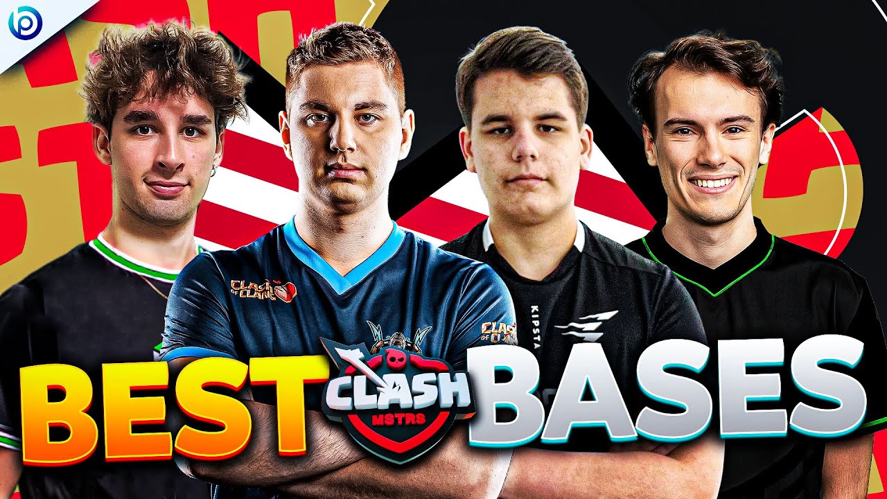 The BEST #5 TH15 WAR BASES with LINKS of the Clash MSTRS Golden Edition 2023 | Clash of Clans