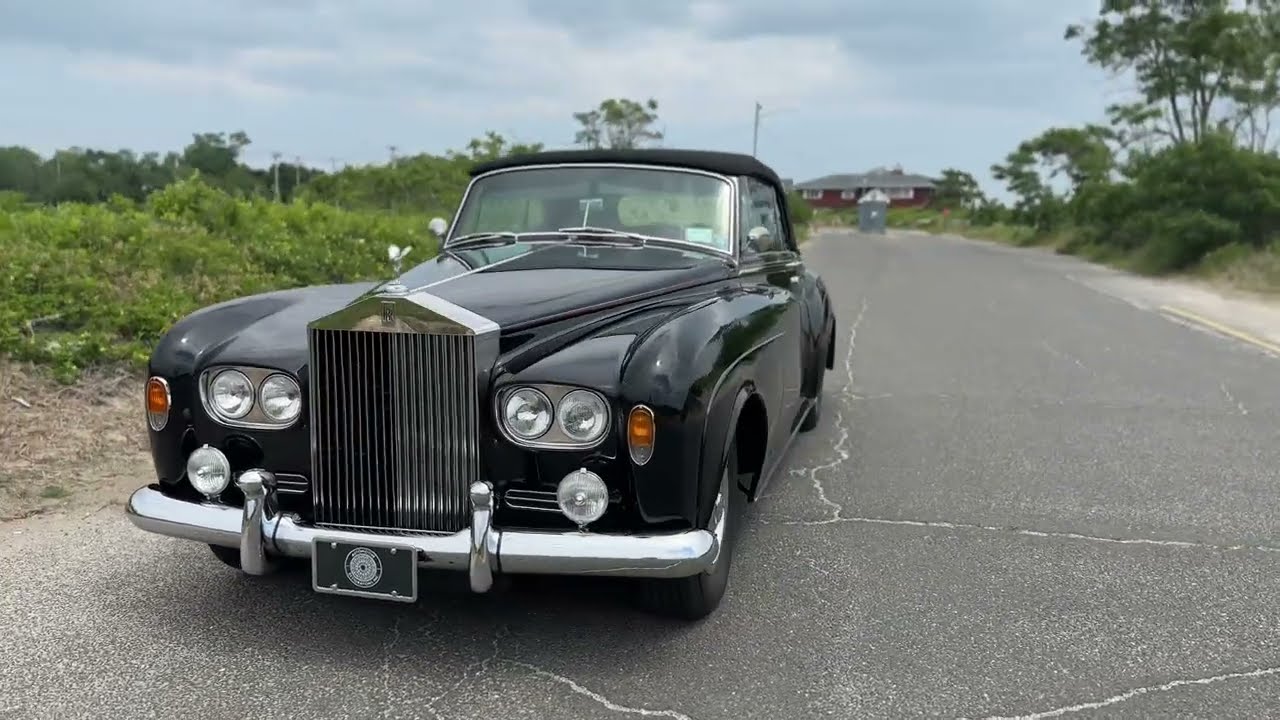 1963 Rolls Royce Silver Cloud III Drophead Coupe by H J  Mulliner Walkaround and Driving Video