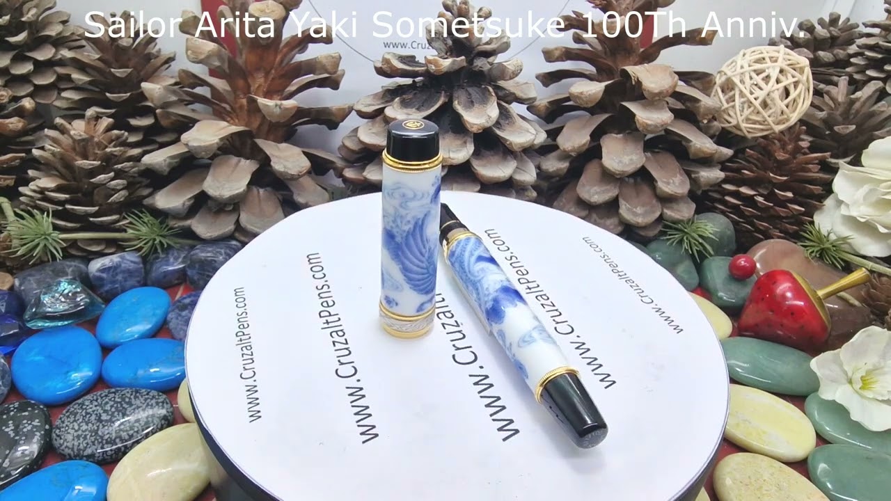 Cruzaltpens - Pluma Estilogr&aacute;fica sailor Arita Yaki Sometsuke Kiri Hou Ou Chinese Phoenix 100th Anni