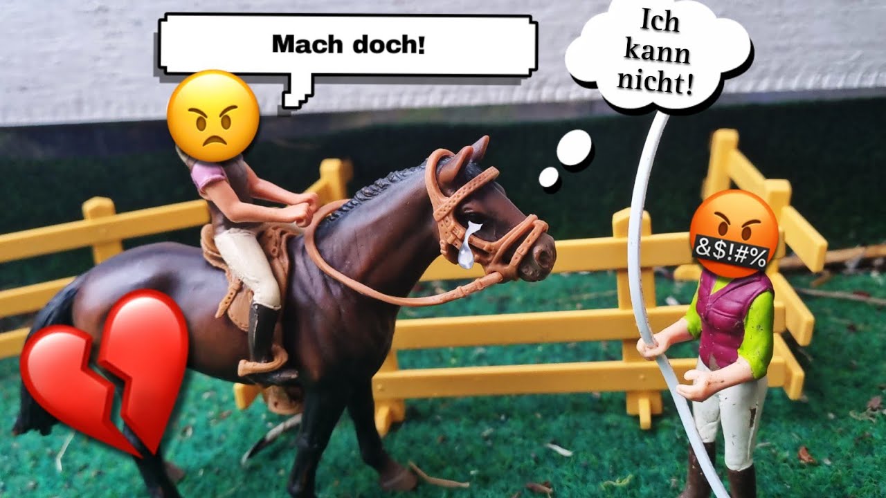 Die traurige Geschichte eines Pferdes namens Max 💔Schleich Film
