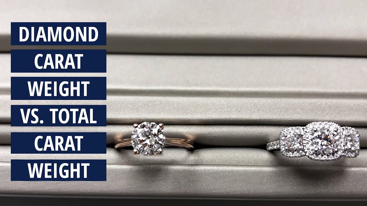 Diamond Carat Weight vs. Total Carat Weight