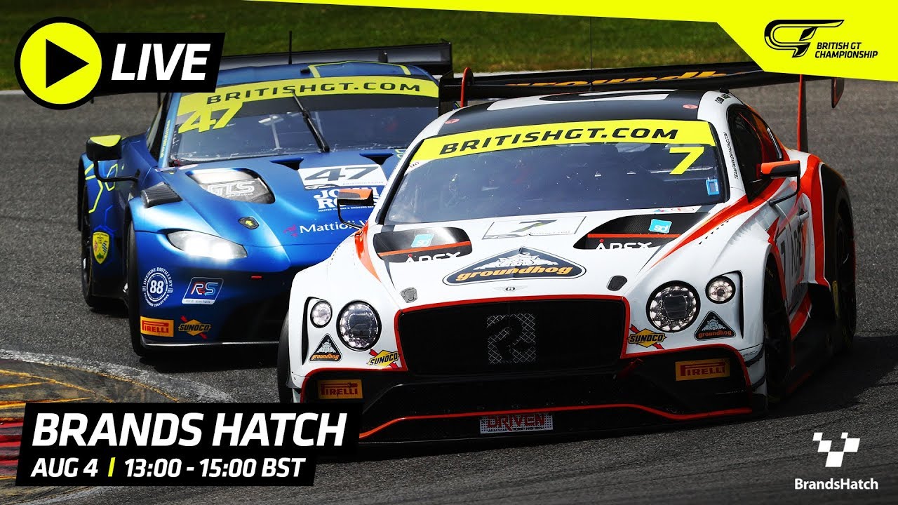 Main Race - BRANDS HATCH - BRITISH GT 2019