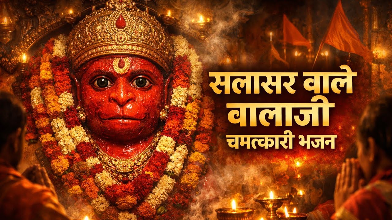 सलासर वाले बालाजी का चमत्कारी भजन | Jai Salasar Bala Ji | Powerful Hanuman Bhajan