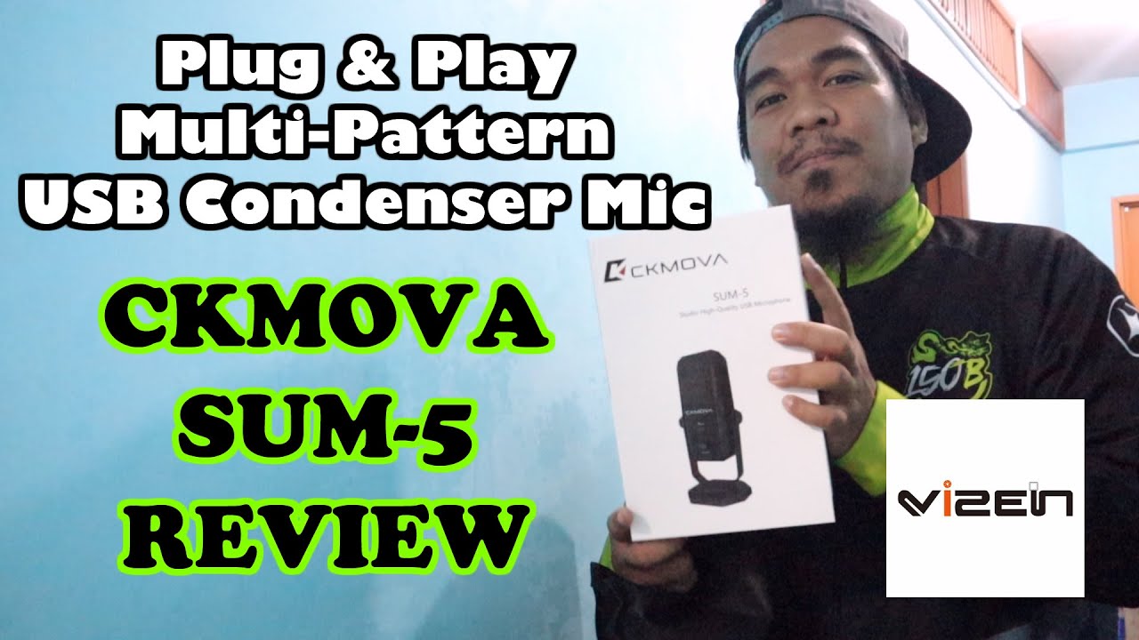 CKMOVA SUM5 USB CONDENSER MIC (Review and Comment) by Flict-G