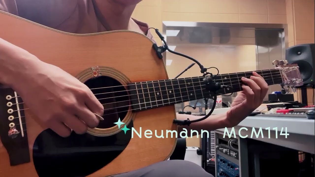 Neumann mcm114 VS DPA4099G , guitar clip mic shootout , no talking